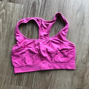Hot Pink Sports Bra